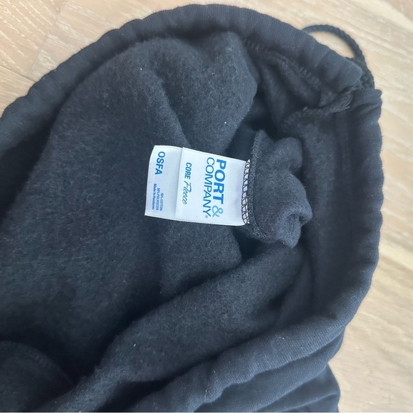 Palms Kaos Nightclub Black Drawstring Sweatshirt Bag Travel Backpack Las Vegas - Picture 6 of 6